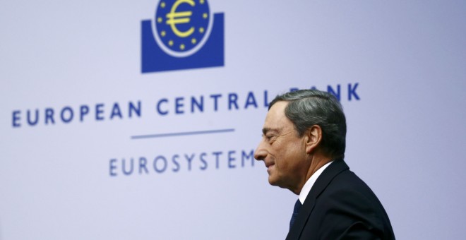 El presidente del BCE, Mario Draghi. REUTERS