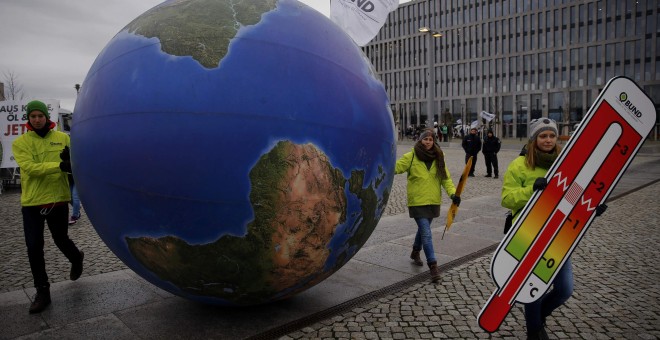 Manifestación por el Clima en Berlín.-REUTERS / Pawel Kopczynski