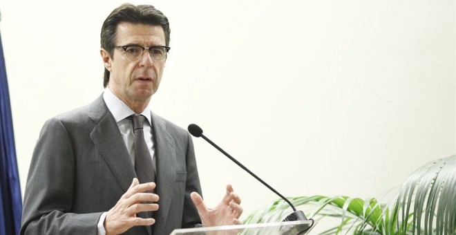 El ministro de Industria, Energía y Turismo, José Manuel Soria. EUROPA PRESS