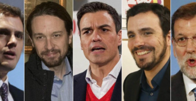 Los candidatos a las elecciones de este 20-D