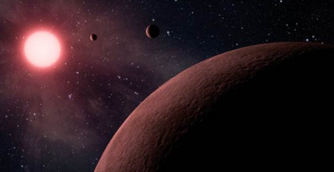 Un trío de pequeños exoplanetas