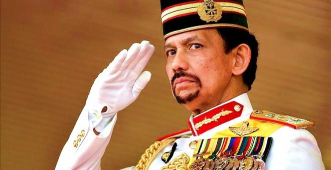 El sultán de Brunéi, Hassanal Bolkiah, quien ha prohibido la Navidad a los musulmanes del país./EFE