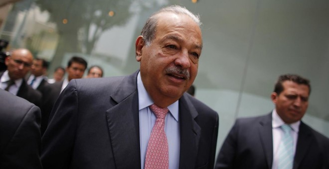 El millonario mexicano Carlos Slim. E.P.