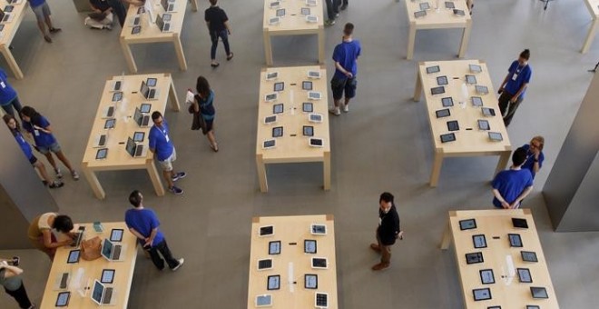 Tienda Apple en Barcelona. EFE