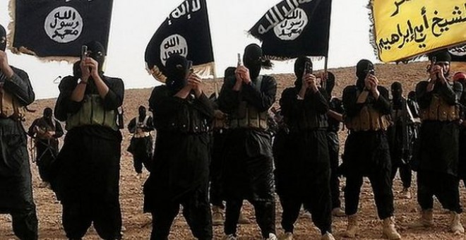 Combatientes terroristas del autoproclamado Estado Islámico