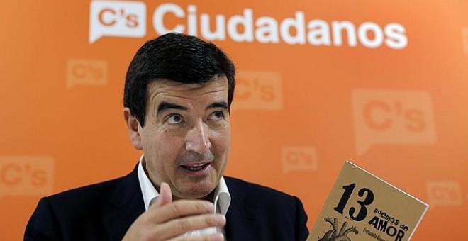 El líder de Ciudadanos en el Ayuntamiento de Valencia y, probablemente, futuro portavoz de la formación autonómica, Fernando Giner. EFE