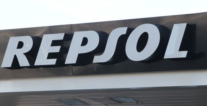Logo Repsol. EP