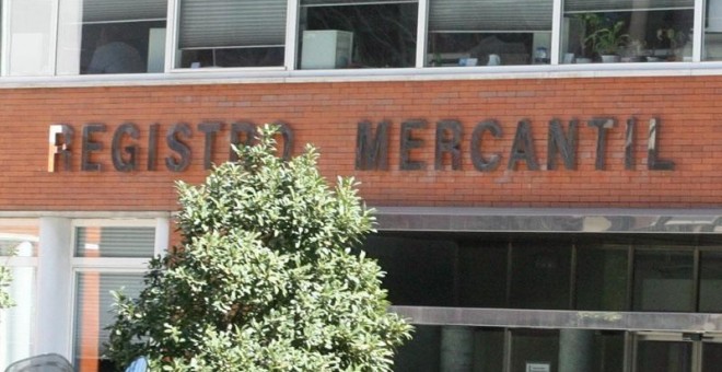 Edificio del Registro Mercantil de Madrid. E.P.