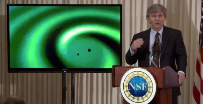 En una multitudinaria conferencia de prensa en Washington, los científicos del LIGO pusieron fin a meses de rumores y gran expectación entre la comunidad investigadora ante un hallazgo que abre la puerta a redescubrir el Universo, esta vez, sin necesidad