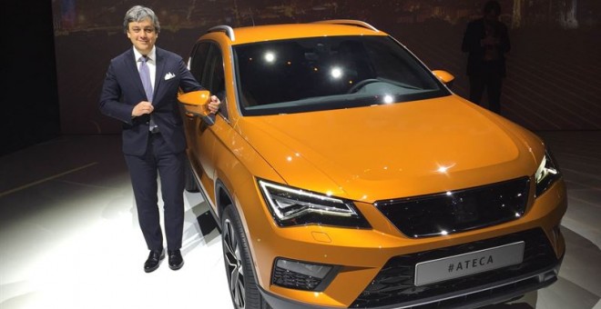 Seat Ateca, el primer SUV de la empresa automovísltica. EUROPA PRESS