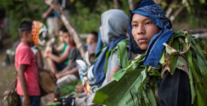 Son grupos de indígenas Ngäbe Buglé, llamados por la Agencia de las Naciones Unidas para los Refugiados (ACNUR) como los 'Chiriticos'.