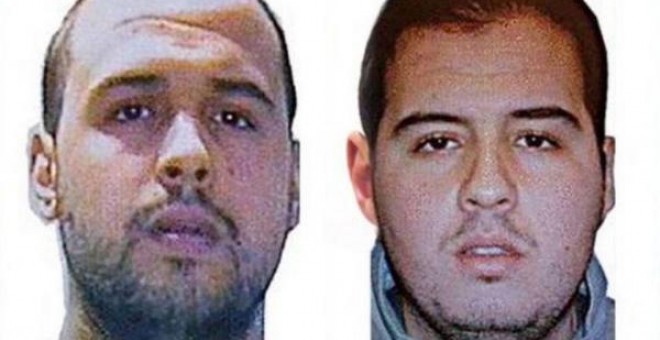 Brahim et Khalid El Bakraoui. Foto Interpol