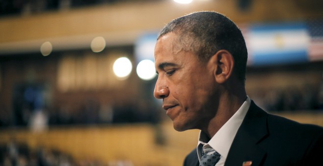 El presidente de EEUU, Barack Obama, en su visita a Buenos Aires.- REUTERS/Carlos Barria