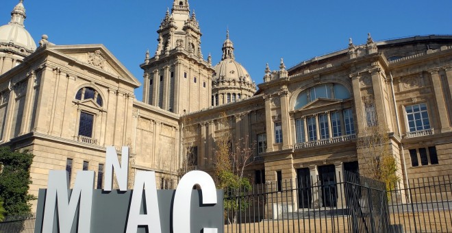 El Palacio Nacional, sede principal del MNAC