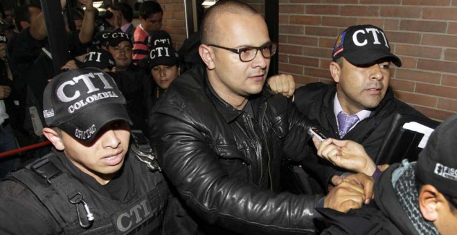 El hacker Andrés Sepúlveda, el día que fue arrestado.