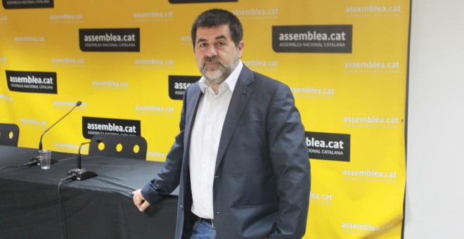 Jordi Sánchez presidente de la Assemblea Nacional Catalana (ANC).