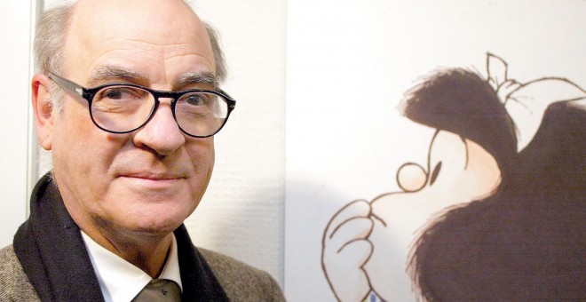 Quino: 'Mafalda diría que el mundo hoy es un desastre y una vergüenza'