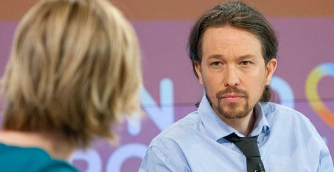 Pablo Iglesias en 'Los Desayunos de TVE'.