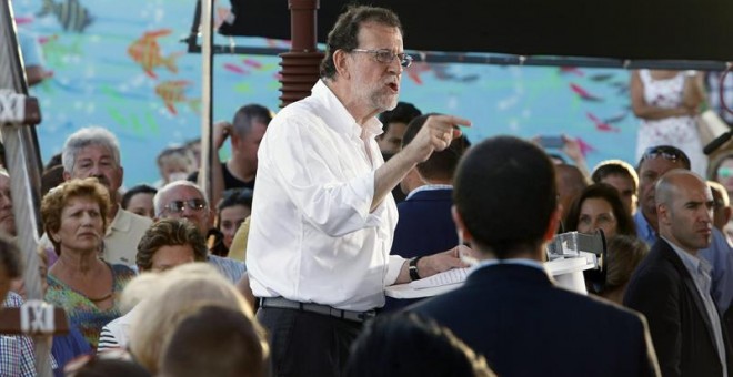 El presidente del Gobierno en funciones y candidato del Partido Popular, Mariano Rajoy. - EFE