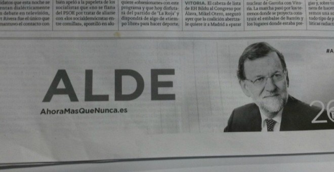 El PP se lía con el euskera y dice a Rajoy 'vete'. Fuente: TWITTER