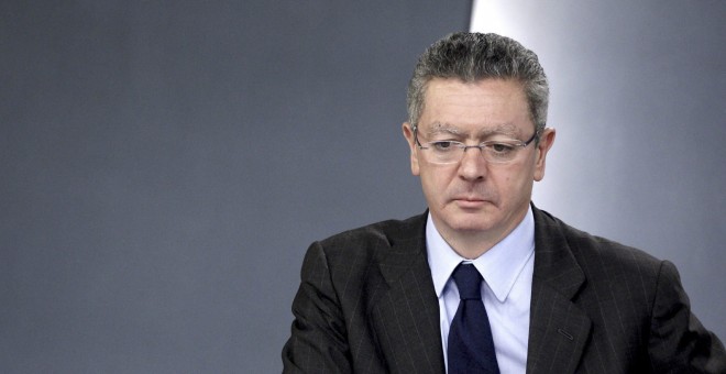 El exministro de Justicia Alberto Ruiz-Gallardón. EFE