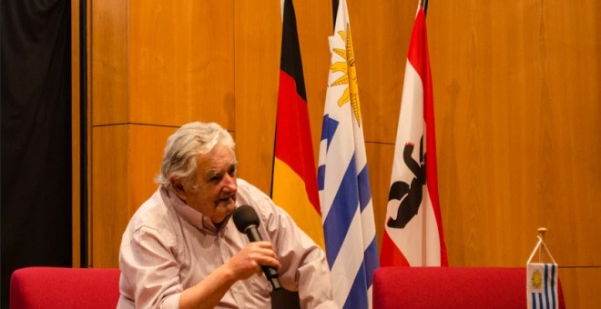 José Mujica: 'Unidos Podemos es un grito desesperado en una generación con todos los caminos cerrados'. /LAURA CRUZ