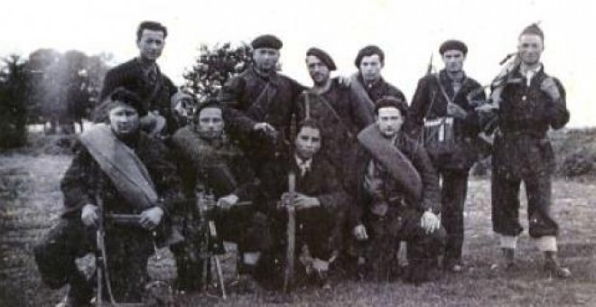 El maquis comenzó a desplegarse por las montañas del Maestrazgo y Beceite tras la fallida invasión del valle de Arán en 1944.