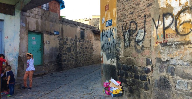 La ciudad de Diyarbakır, al sudeste de Turquía.