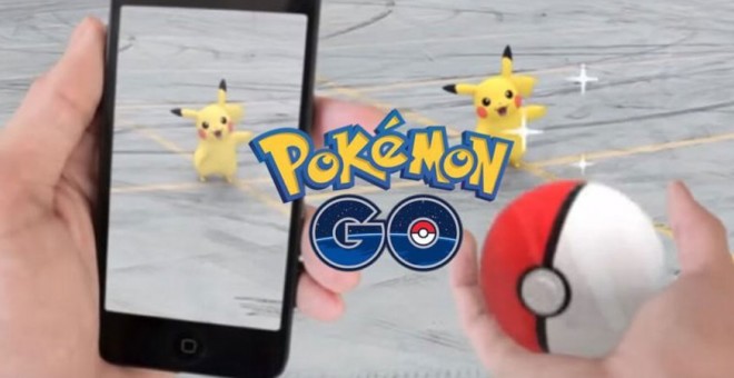 Imagen del videojuego para teléfonos inteligentes 'Pokémon Go'