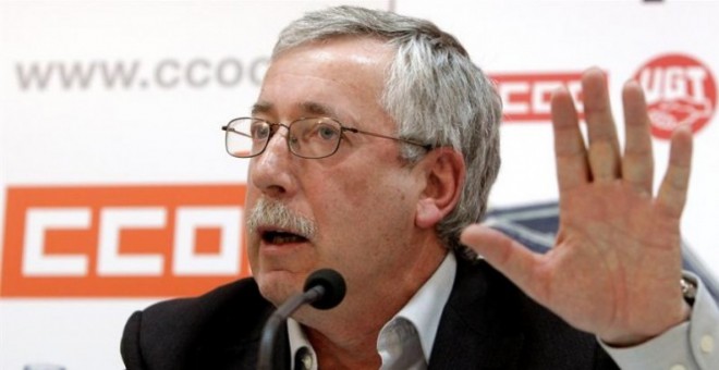 El secretario general de CCOO, Ignacio Fernández Toxo, en una imagen de archivo. EFE