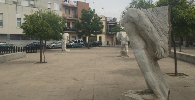 Monumento a los presos del canal en Bellavista (Sevilla)