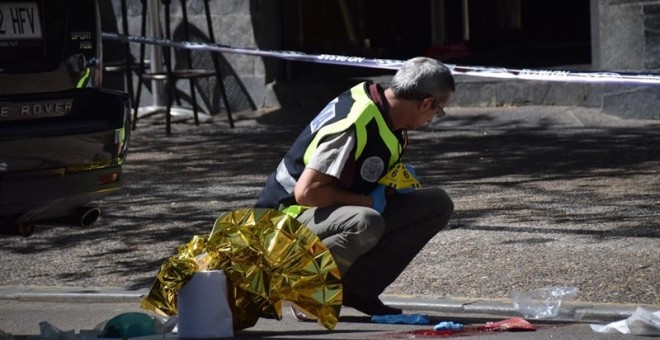 El intento de agresión machista ocurrió el pasado viernes en Zaragoza./ EUROPA PRESS