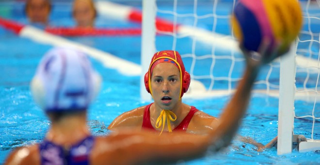 Un momento del partido entre Rusia y España. REUTERS/Laszlo Balogh