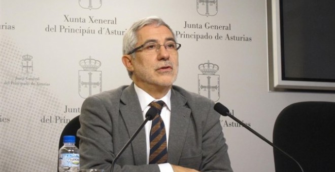 Gaspar Llamazares, portavoz de IU Asturias/EUROPA PRESS