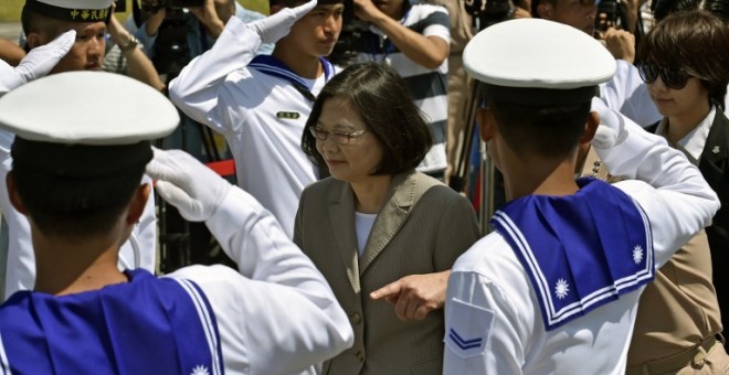 La presidenta de Taiwán, Tsai Ing-wen. - AFP
