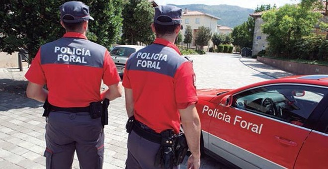 Imagen de archivo de la Policía Foral de Navarra.