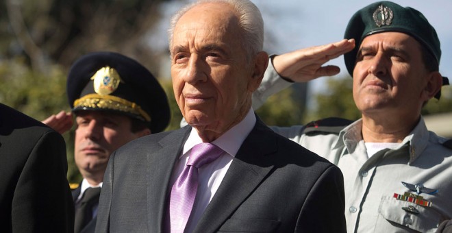 El expresidente israelí Simón Peres en una foto de archivo. EFE