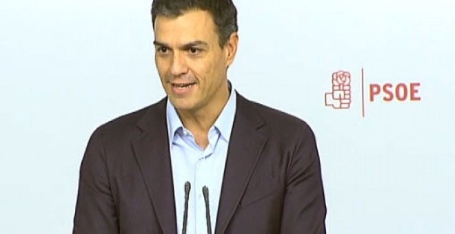 Pedro Sánchez comparece ante los medios