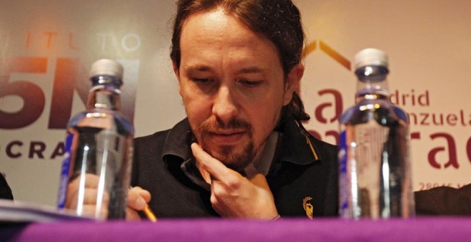 El secretario general de Podemos, Pablo Iglesias. - EFE