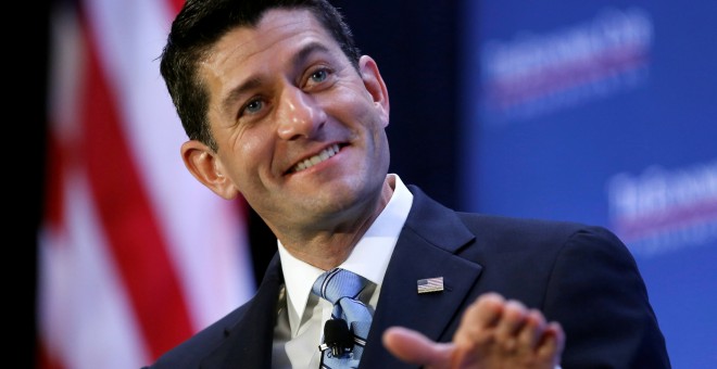 El presidente de la Cámara de Representantes de EEUU, Paul Ryan. - REUTERS