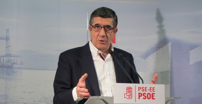 El exlehendakari y actual diputado del PSOE Patxi López. E.P.