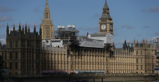 El Palacio de Westminster, sede del Parlamento británico. - AFP