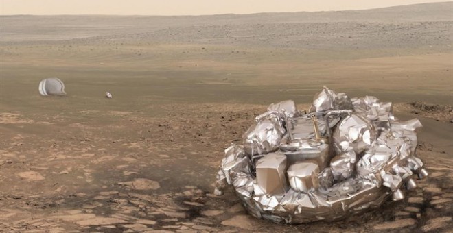 'La idea de que ExoMars ha fracasado es errónea. Es un éxito titánico'. /ESA