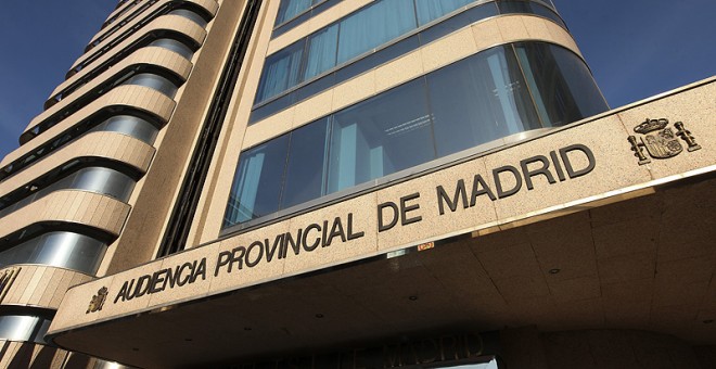 La Audiencia Provincial de Madrid.