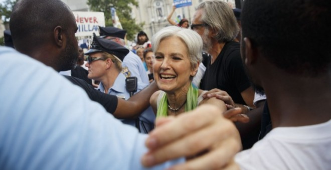 La candidata de Partido Verde, Jill Stein. - AFP