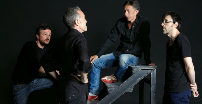 De izquierda a derecha: Jordi Buxó, Miguel del Arco, Aitor Esteban y Israel Elajalde