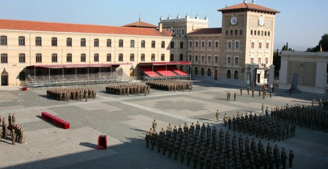 Instalaciones de la Academia General Militar de Zaragoza.