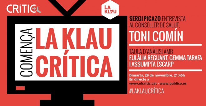 Imagen promocional del regreso de La Klau Crítica a PúblicoTV
