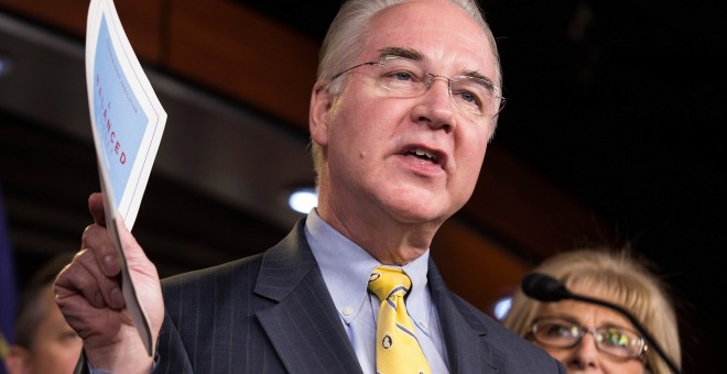 Tom Price, el elegido por Trump para encargarse del Departamento de Sanidad. - REUTERS