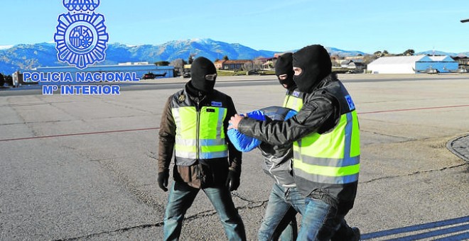 La Policía Nacional detiene a un presunto yihadista. EFE/Imagen de archivo.